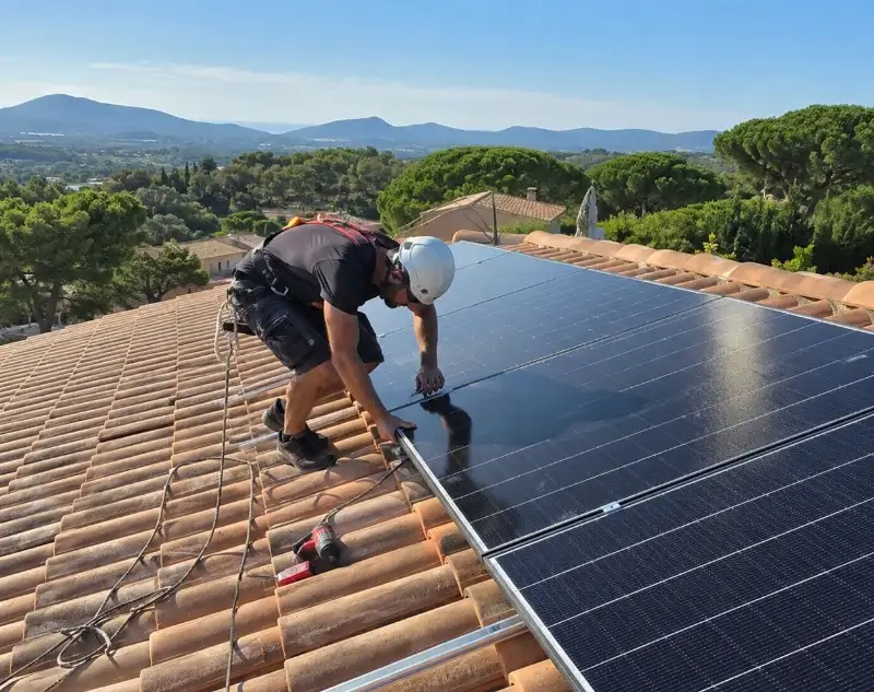 Installateur panneaux solaires La Capelle-et-Masmolène — pose photovoltaïque sur toiture